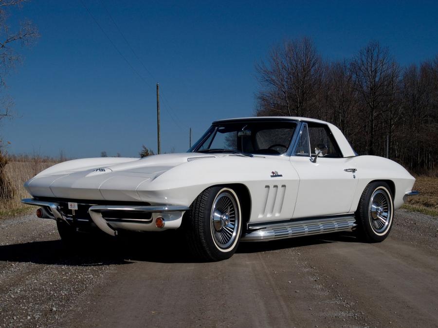 Chevrolet Corvette Stingray L78 396/425 HP Convertible With Side Mount Exhaust Option '1965